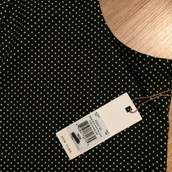 DEX Polka Dot Sleeveless Blouse - Picture 3 of 7